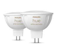 Philips Hue Hue White and color ambiance Żarowka MR16 GU5.3 400 lm 2szt. 8719514491649 - 1271556 - zdjęcie 2